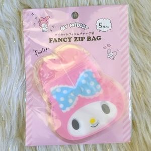 My Melody Fancy Zip Bag